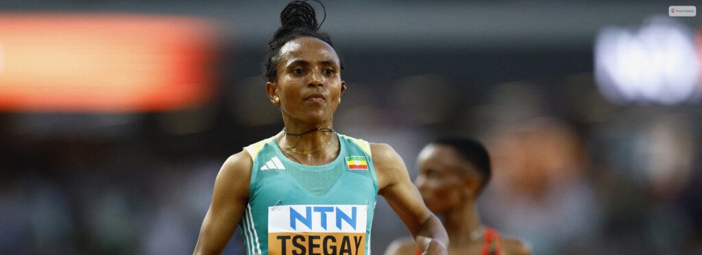 Tsegay Gudaf Of Ethiopia Breaks Women's 5000M World Record